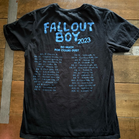 Official Fall Out Boy 2023 Stardust Tour Shirt - Picture 2 of 3